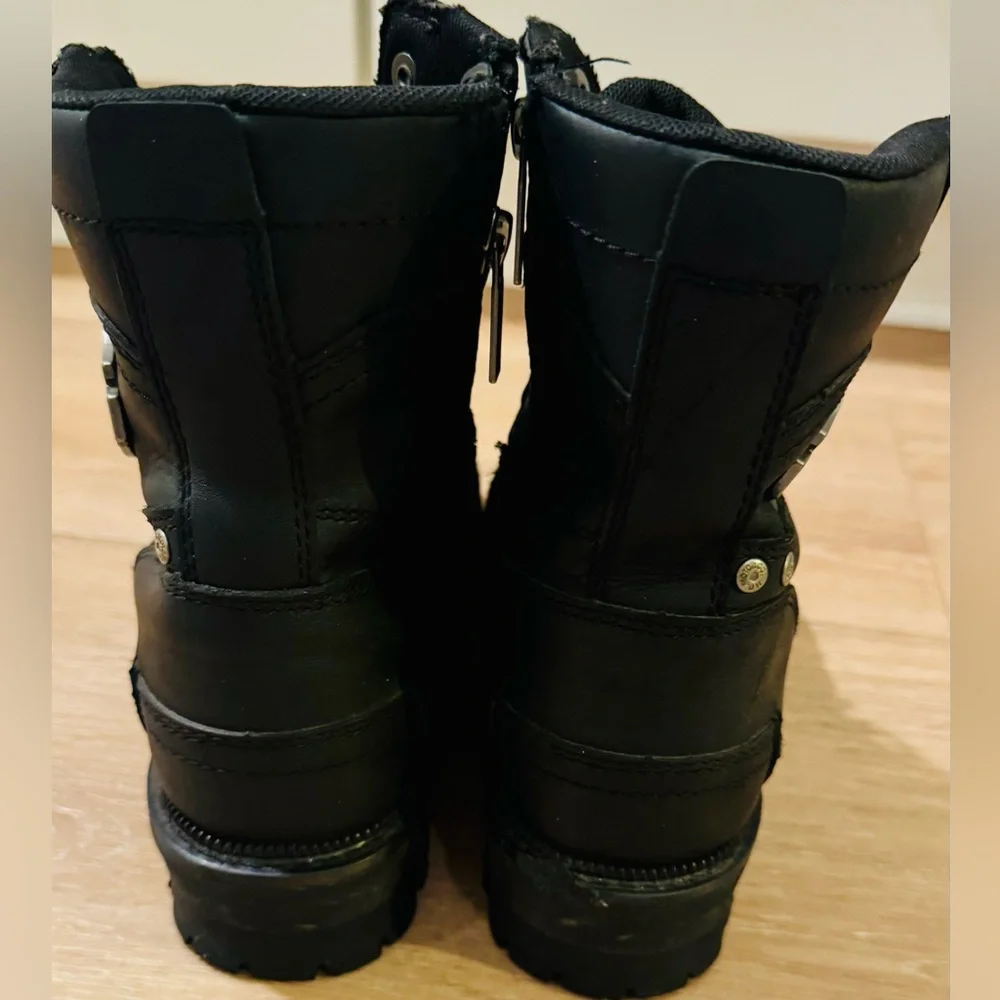 Harley-Davidson Haines Men's Motorcycle Riding Boot, Size 8, D93522 - Picture 5 of 7
